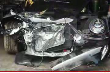 Watch Lindsay Lohan Hospitalized After Car Accident&#8206; Video