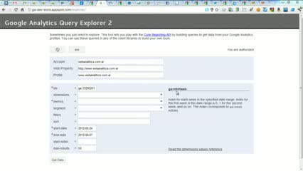 Watch Google Analytics Query Explorer 2 Video