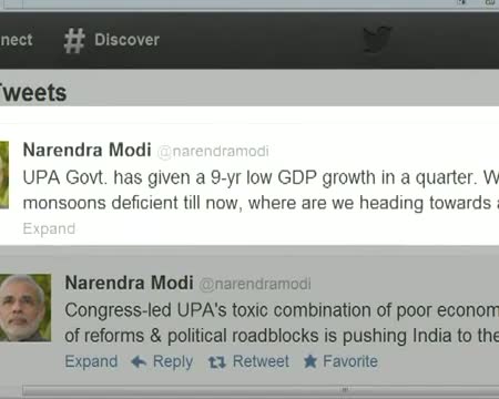 Watch UPA pushing India to brink Narendra Modi Video