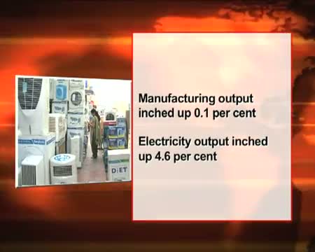 Watch Industry output grows at sluggish 0 1% in April Video