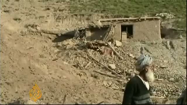 Watch Afghans fear 80 Dead after Quake Triggers Landslide Video