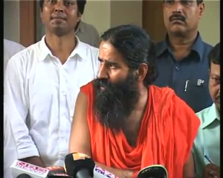 Watch Ramdev meets Odisha CM over anti black money campaign Video