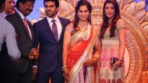 Watch Ram Charan And Upasana wedding reception video 01 - Kajal - Telugu Cinema Movies Video