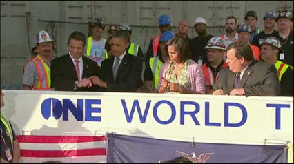 Watch Raw Video - Obama Tours World Trade Center Site Video
