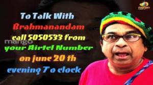 Watch To Talk With Brahmanandam Call 5050533 On 20th June 2012- Jaffa - Telugu Cinema Movies Video