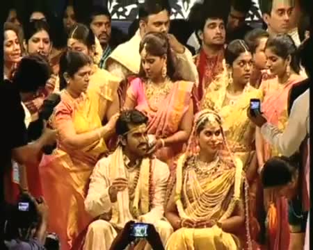 Watch Watch! Ram Charan Upasana enter marital bliss Video