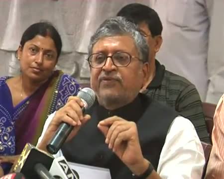 Watch Sushil Modi backs Nitish's comment on NDA's PM candidate Video