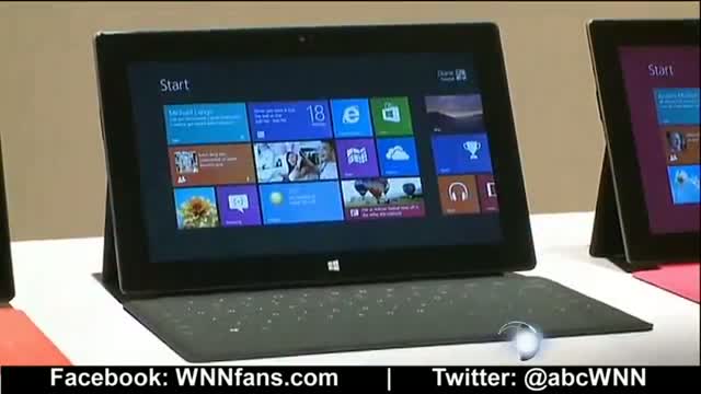 Watch Microsoft Surface Tablet - First Look Video