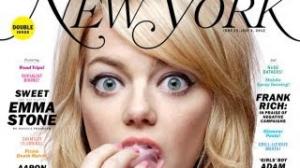 Watch Emma Stone Talks Jim Carrey's Creepy Love Video Video