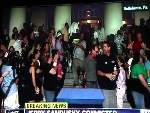 Watch Jerry Sandusky found guilty in child $ex abuse trial. Video