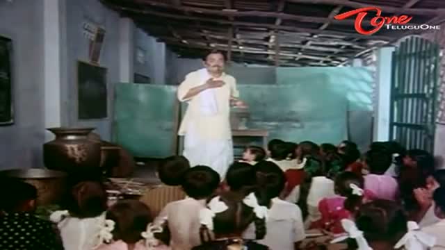 Watch Allu Ramalingaiah Teaches Hilarious Rhymes To Kids - Telugu Cinema Movies Video