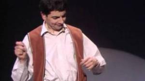 Watch Mr Bean - Rowan Atkinson Live - Star of Mr.Bean - Funny invisible drum kit sketch Video