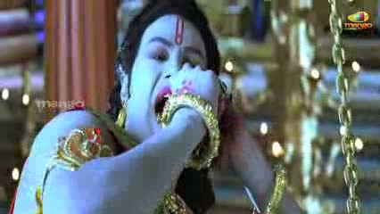 Watch Sri Rama Rajyam Movie Scenes - Seethamma Joking About Anjaneya - Bala Krishna Nayanatara - Telugu Cinema Movies Video