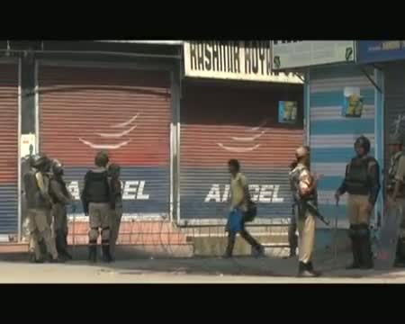 Watch Kashmir observes complete shutdown Video