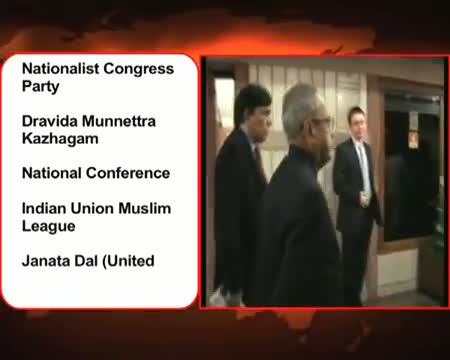 Watch Pranab, Sangma to file nominations today Video