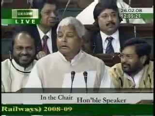 Watch Laloo Prasad Yadav Funny English Speech Video