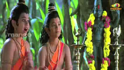 Watch Sri Rama Rajyam movie scenes - Valmiki preaching about Ramayanam - Telugu Movie Cinema Video