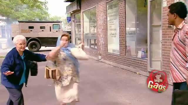 Watch Bank Robbing Grandmas - Funny Video Video