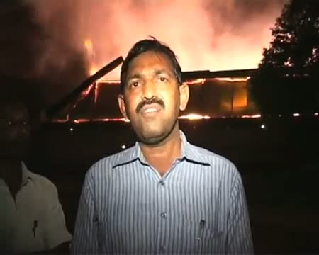 Watch Cotton worth Rs 25 crore gutted in Sirsa Video