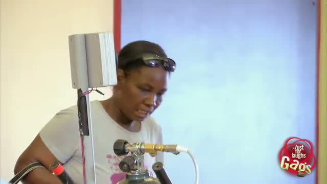 Watch Funny Woman Breathes Helium And Floats Away! Video