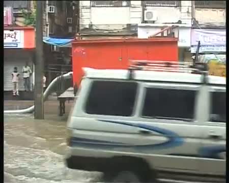 Watch Monsoon woes Mumbai water logged once again Video