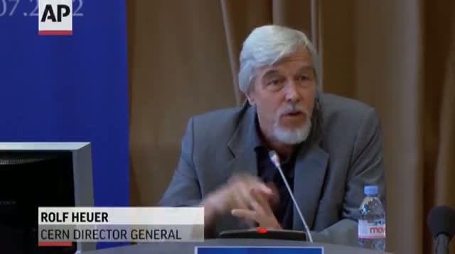 Watch Physicists Celebrate Evidence of 'God Particle' Video