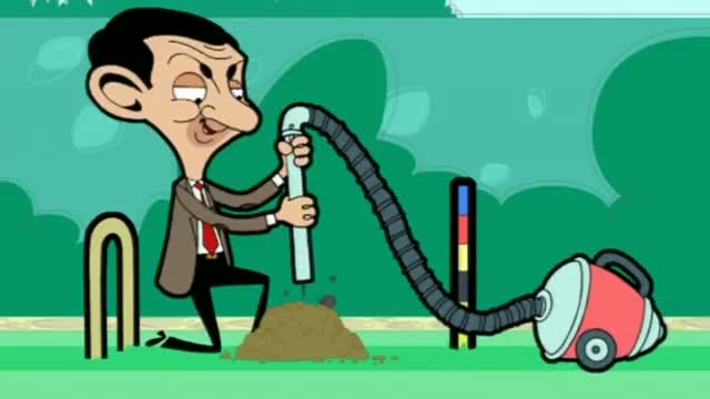 Watch Mr Bean - Kill the mole! Mr Bean Cartoon Video
