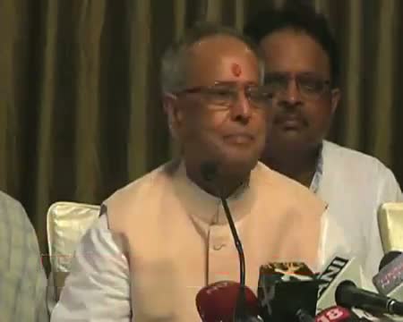 Watch Pranab evades questions on signature forging issue Video