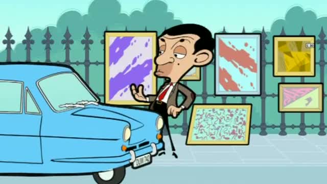 Watch Mr Bean - Nude art Video