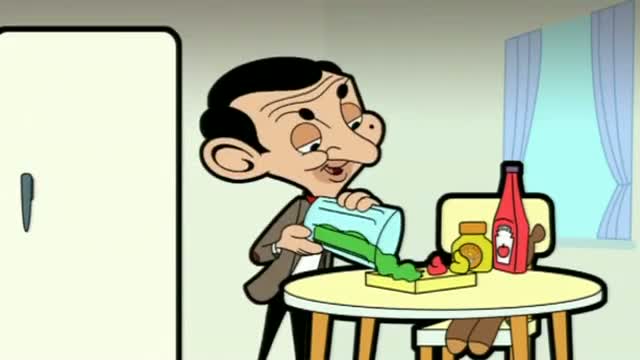 Watch Mr Bean - Making paints - Farbe machen Video