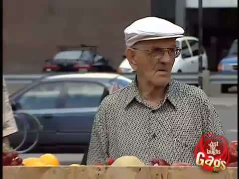 Watch Fruit Thief Drag Queen Hidden Camera Gag - Funny Video Video