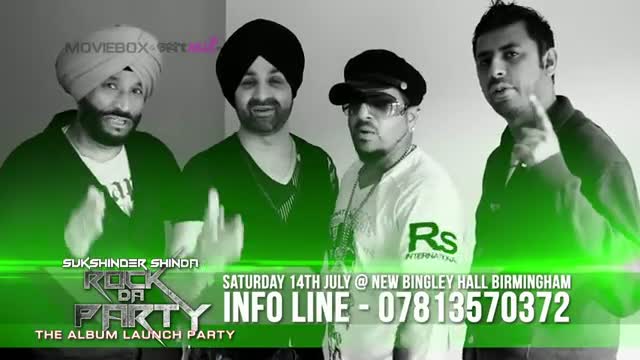 Watch ROCK DA PARTY - ALBUM LAUNCH PARTY - SUKSHINDER SHINDA , JAZZY B, AMAN HAYER & MESHI ESHARA Video