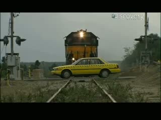 Watch Smash Lab - Train Crash Airbags Video