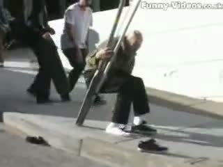 Watch Funny Skateboarding Accident "OUCH" Video