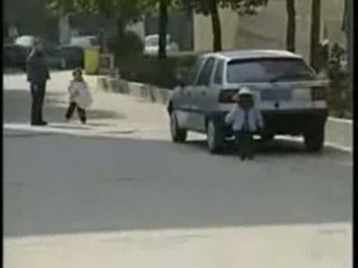 Watch Kid Runs Into Car Funny Video Video