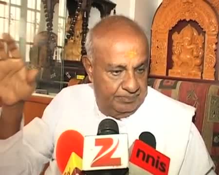 Watch With UPA in vice presidential election Deve Gowda Video