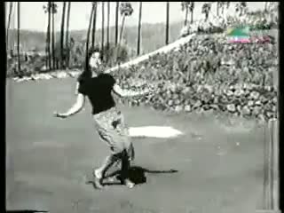Watch Thandi Thandi Hawa Pooche Unka Pata - Johnny Walker [1957] - Geeta Dutt & Asha Video