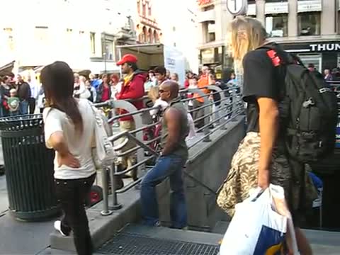 Watch Amazing Drummer... Street Performer Video Video