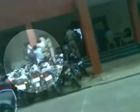 Watch Spy camera catches police atrocity Video