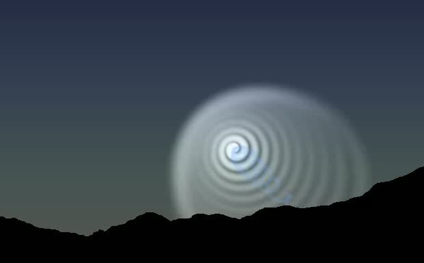 Watch Norway Cloud Spiral Video Video