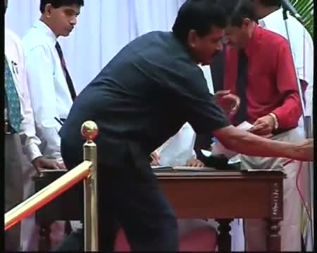 Watch Jagadish Shettar to be sworn in today Video