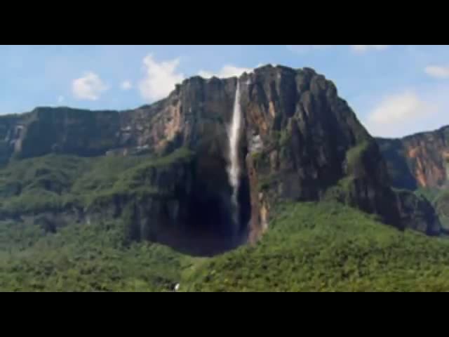 Watch A Beautiful Video Of the Tallest Water fall on Earth - Angel Falls Video