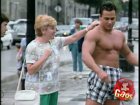 Watch Oiling The Muscle Man - Funny Video Video