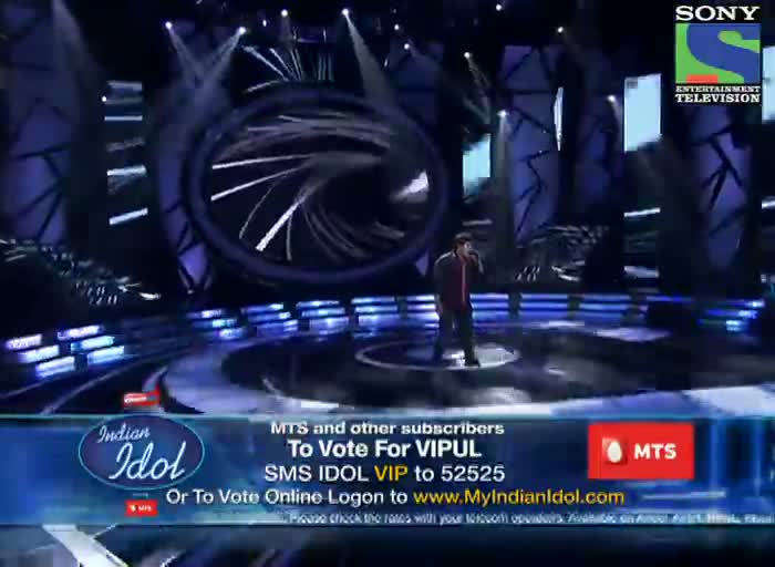 Watch INDIAN IDOL SEASON 6 - EPISODE 13 - BEST PERFORMANCES - VIPUL MEHTA SINGING 'MAIN HOON JHOOM JHOOM JHUMROO'  - 13TH JULY 2012 Video