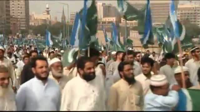 Watch Raw Video - Pakistanis Protest NATO Supply Route Video