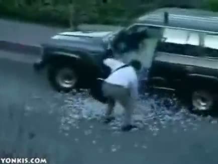 Watch Golf Balls Practical Joke Video
