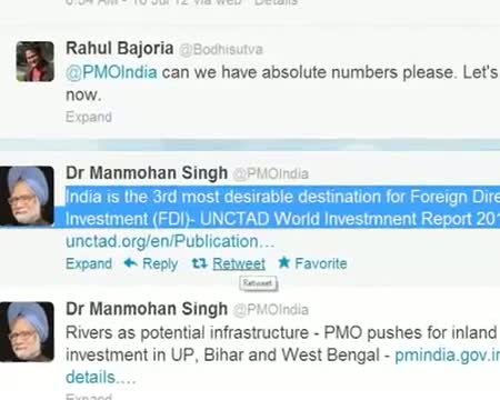 Watch PM hits back at Obama on twitter Video