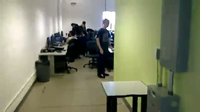 Watch Awkward guy does backflips in random places Video