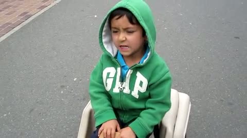 Watch Kid gets mad when leaving the zoo Video