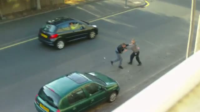 Watch Funniest Street Fight Ever... Video